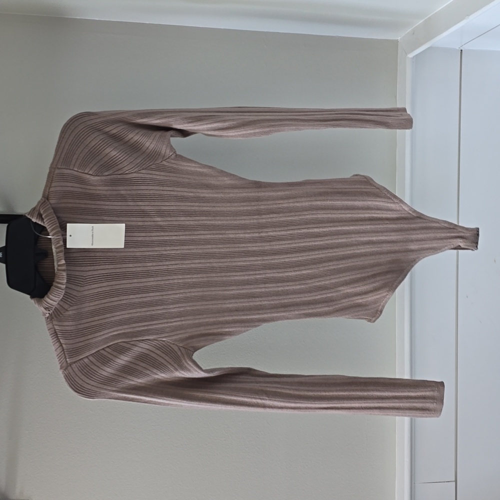AF ribbed tan bodysuit